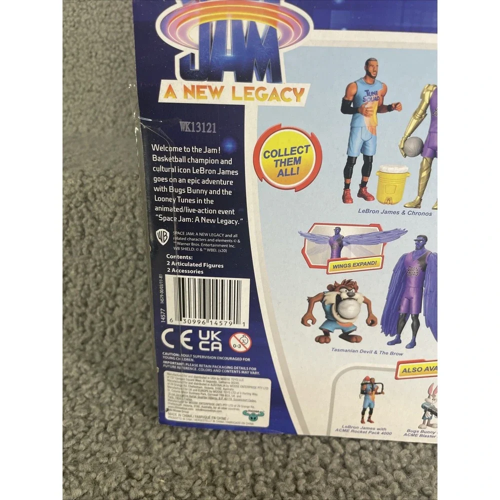 Space Jam A New Legacy Lebron and‎ Chronos 5 inch Action Figure Set